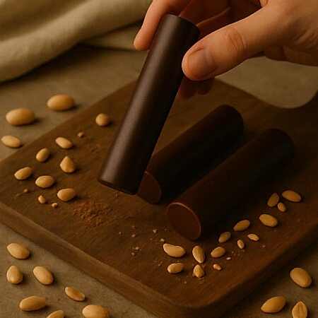 Fıstık Ezmeli Stick Çikolata