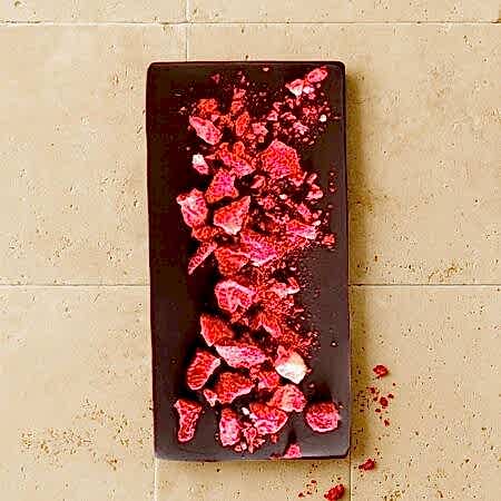 Çilekli Tablet Çikolata