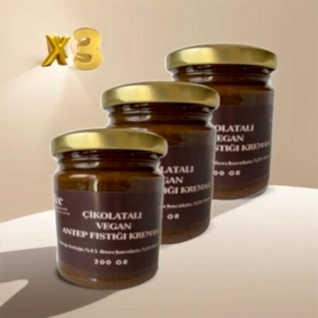 Çikolatalı Vegan Antep Fıstığı Kreması Hurma Özlü 200gr 1 Beechocolate | El Yapımı Çikolata ve Kişiye Özel Lezzetler